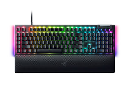 Tipkovnica Razer BlackWidow V4, rumena stikala, US SLO g.