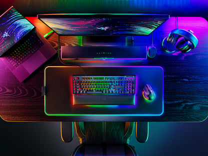Tipkovnica Razer BlackWidow V4, rumena stikala, US SLO g.