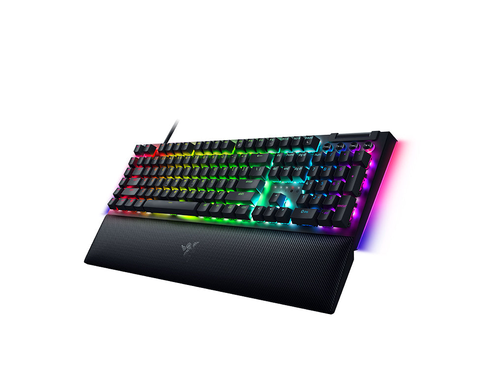 Tipkovnica Razer BlackWidow V4, rumena stikala, US SLO g.