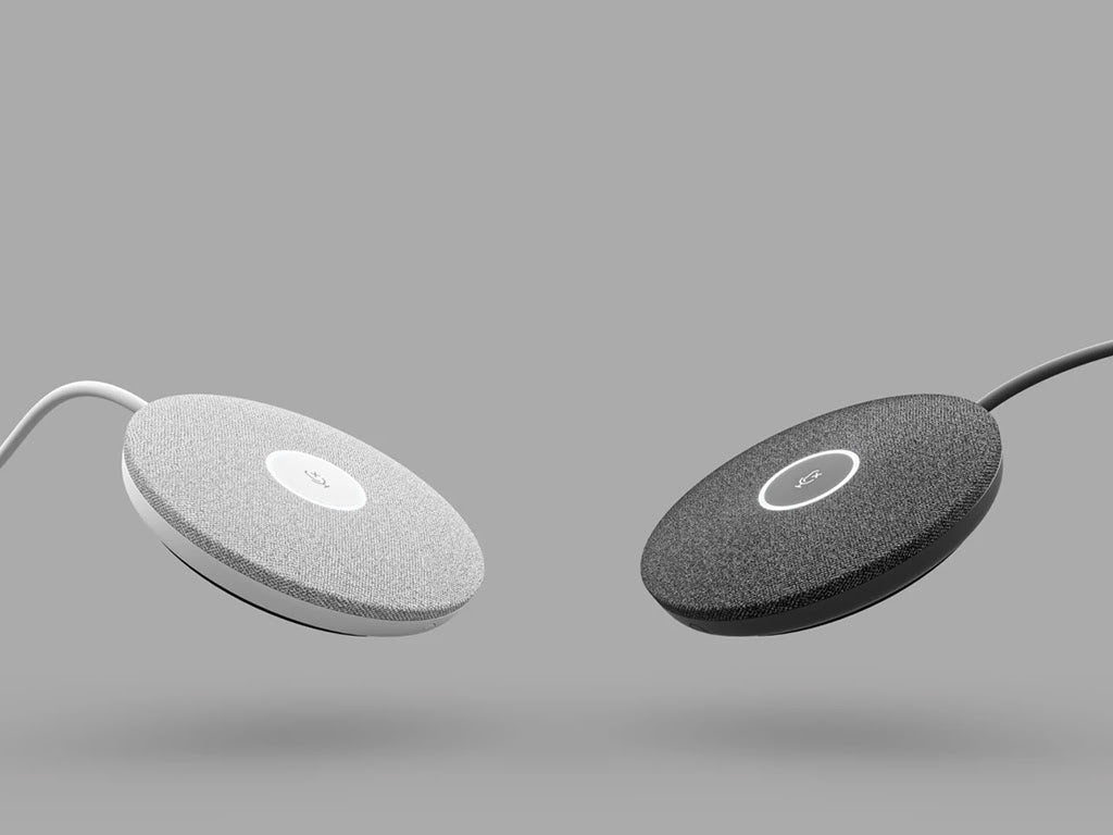 Dodatni mikrofon Logitech Mic Pod za Logitech Rally, bel