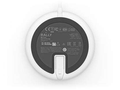 Dodatni mikrofon Logitech Mic Pod za Logitech Rally, bel