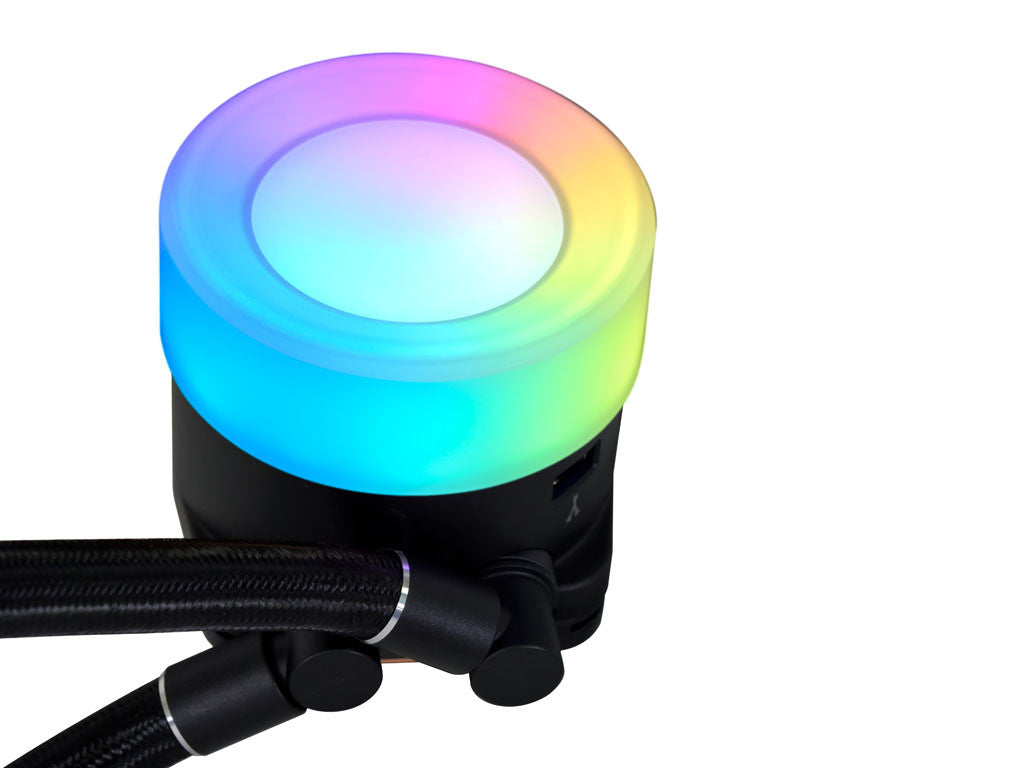 Komplet za tekočinsko hlajenje AIO Liquid Cooler Lian Li GALAHAD II Trinity 360, ARGB, črn