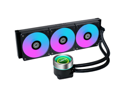 Komplet za tekočinsko hlajenje AIO Liquid Cooler Lian Li GALAHAD II Trinity 360, ARGB, črn