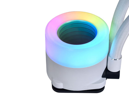 Komplet za tekočinsko hlajenje AIO Liquid Cooler Lian Li GALAHAD II Trinity 240, ARGB, bel
