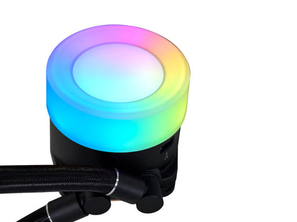 Komplet za tekočinsko hlajenje AIO Liquid Cooler Lian Li GALAHAD II Trinity 240 SL-INF, ARGB, črn