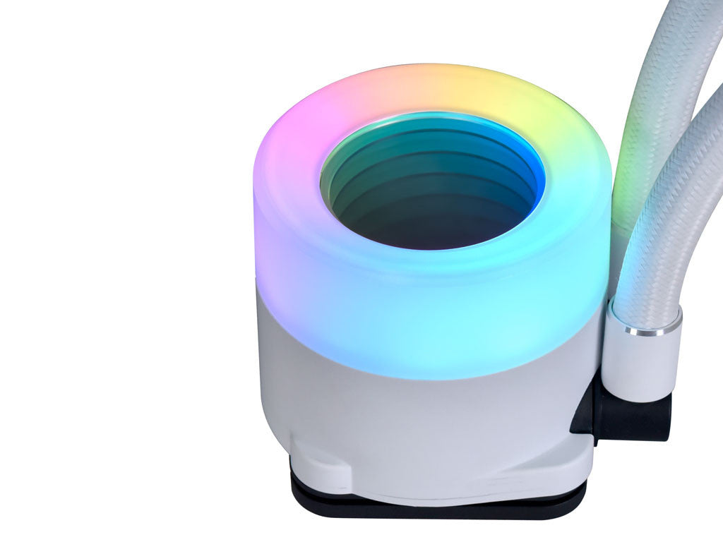 Komplet za tekočinsko hlajenje AIO Liquid Cooler Lian Li GALAHAD II Trinity 360 SL-INF, ARGB, bel