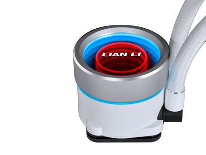Komplet za tekočinsko hlajenje AIO Liquid Cooler Lian Li GALAHAD II Trinity 360 SL-INF, ARGB, bel