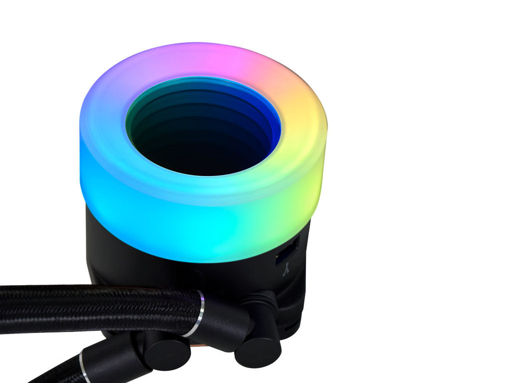 Komplet za tekočinsko hlajenje AIO Liquid Cooler Lian Li GALAHAD II Trinity 360 SL-INF, ARGB, črn