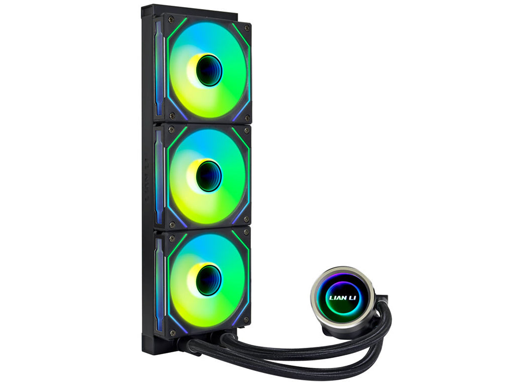 Komplet za tekočinsko hlajenje AIO Liquid Cooler Lian Li GALAHAD II Trinity 360 SL-INF, ARGB, črn