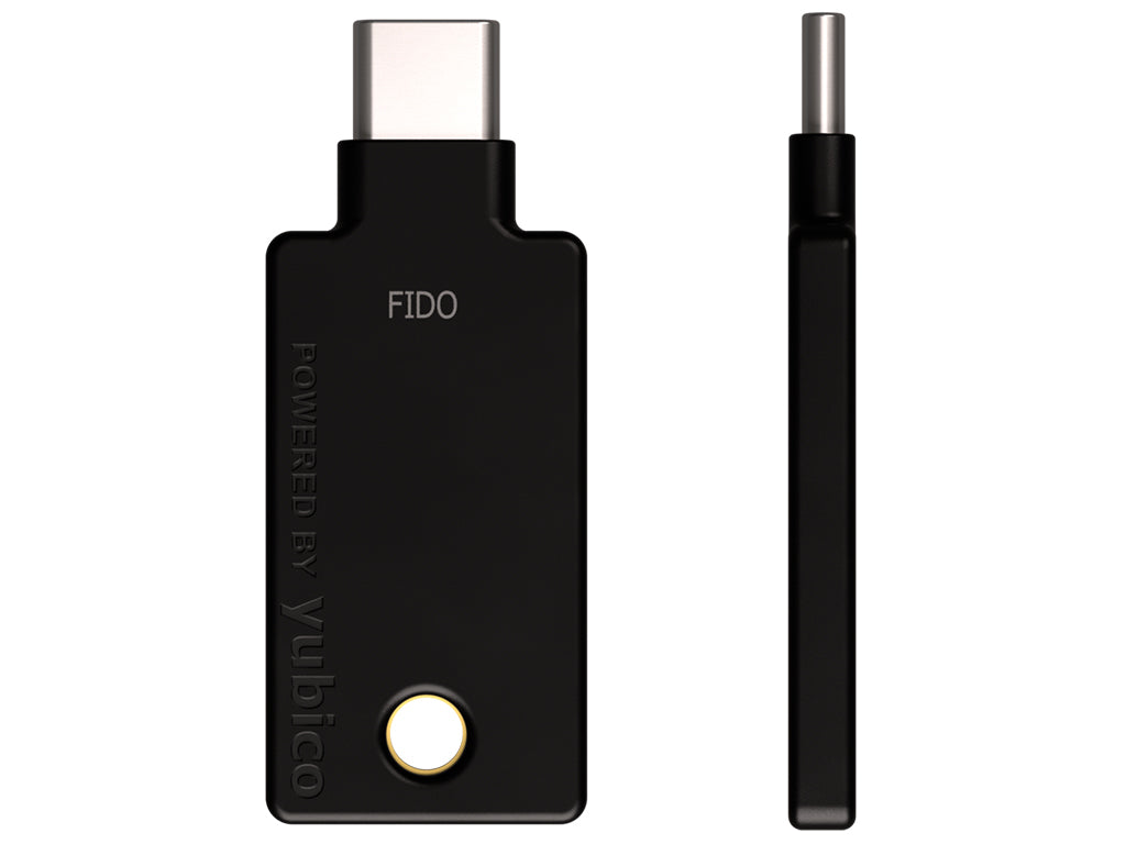 Varnostni ključ Yubico Security Key C NFC, FW 5.7, FIDO2 U2F, USB-C, črn