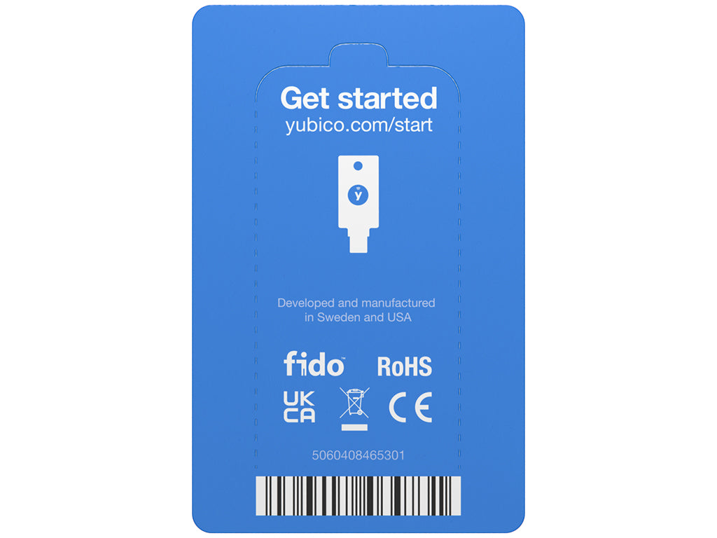 Varnostni ključ Yubico Security Key C NFC, FW 5.7, FIDO2 U2F, USB-C, črn