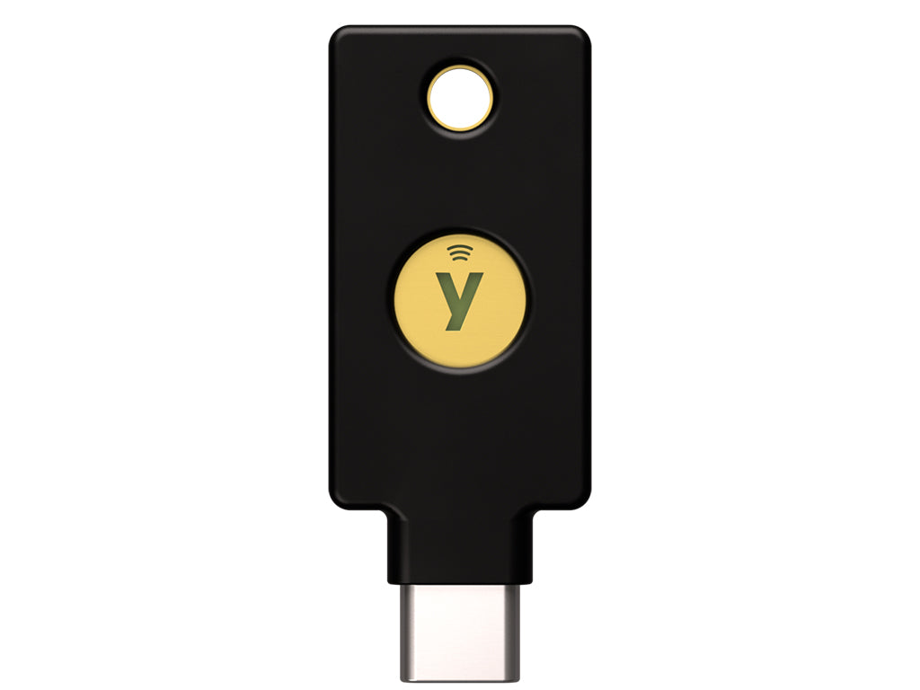 Varnostni ključ Yubico Security Key C NFC, FW 5.7, FIDO2 U2F, USB-C, črn
