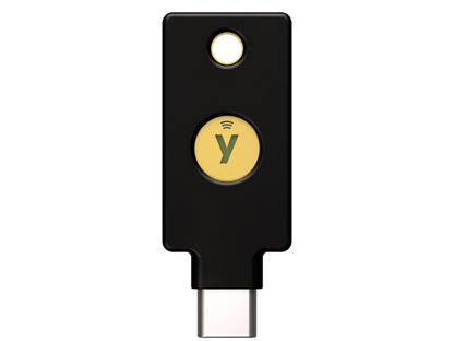 Varnostni ključ Yubico Security Key C NFC, FW 5.7, FIDO2 U2F, USB-C, črn