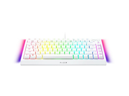 Tipkovnica Razer BlackWidow V4 75%, bela, US SLO g.
