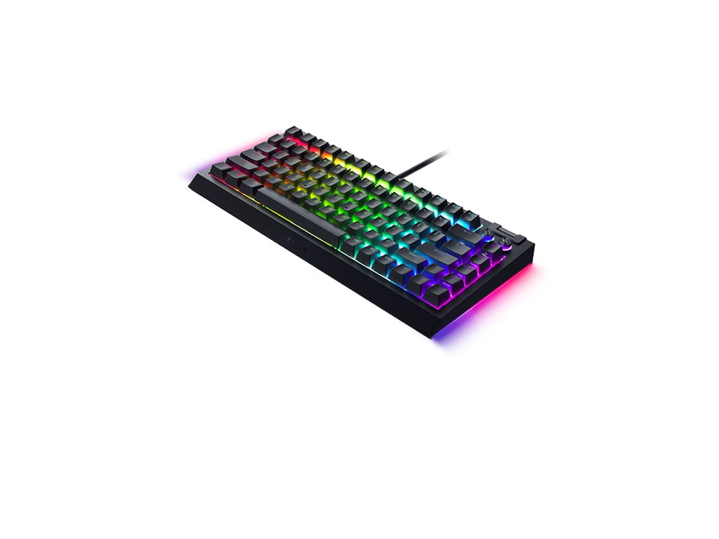 Tipkovnica Razer BlackWidow V4 75%, črna, US SLO g.