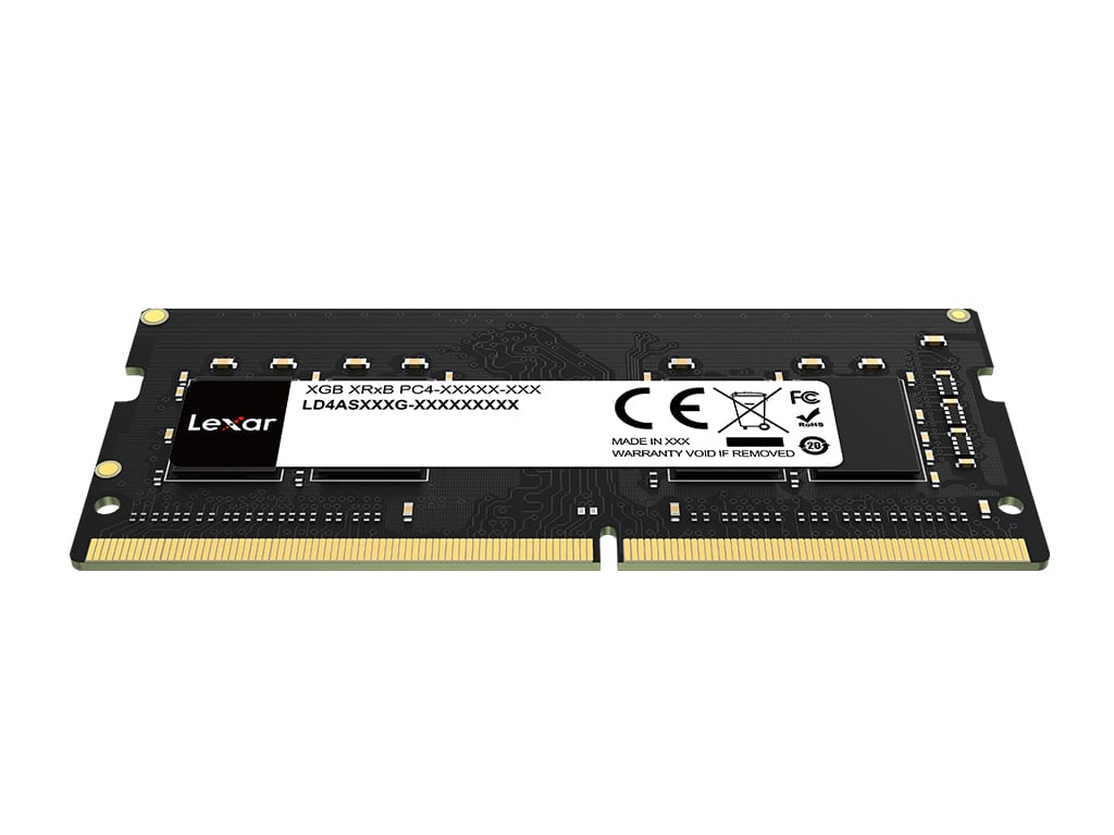 RAM SODIMM DDR4 8GB PC4-25600 3200MHz CL19 1.2V Lexar
