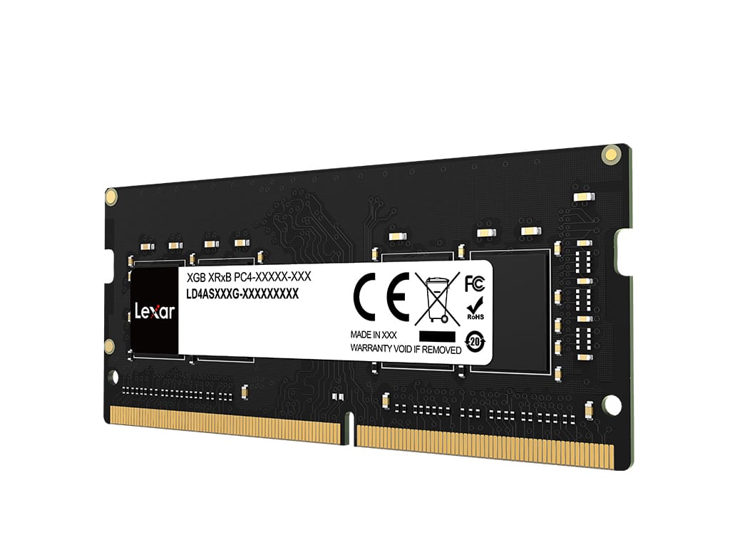 RAM SODIMM DDR4 8GB PC4-25600 3200MHz CL19 1.2V Lexar
