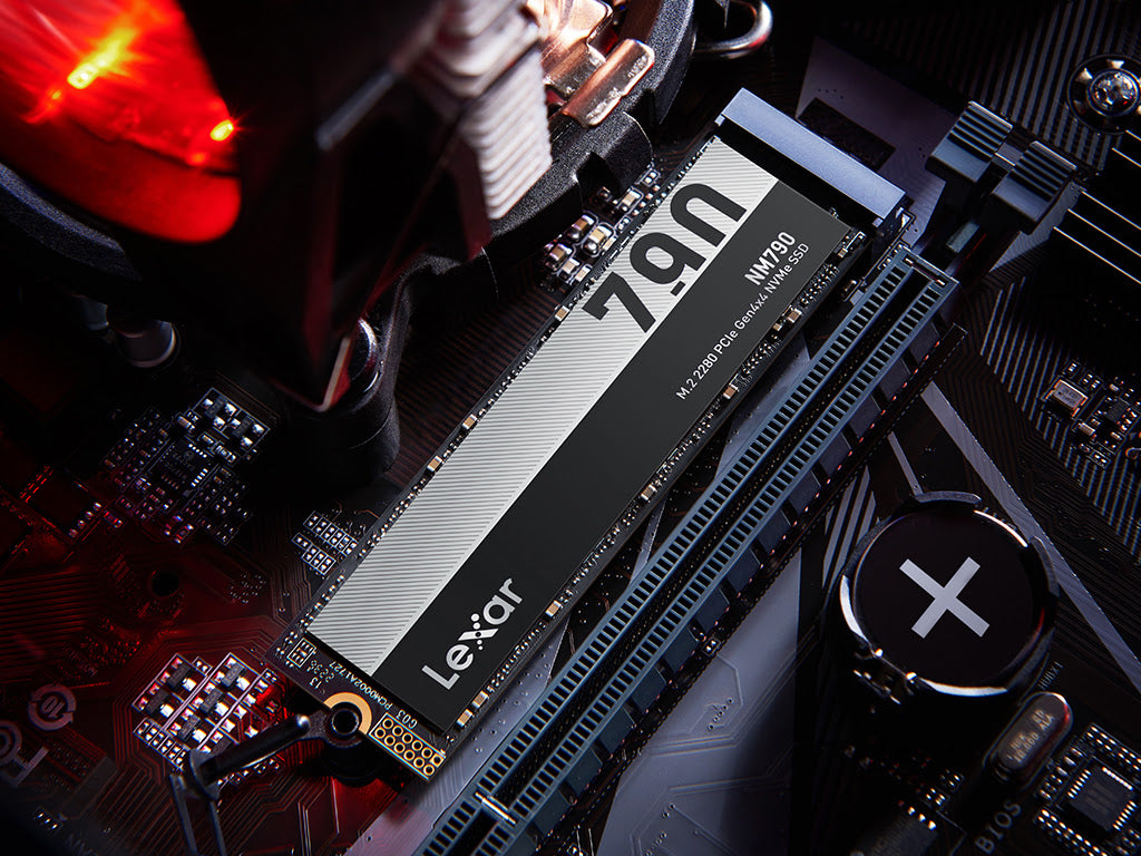SSD 8TB M.2 80mm PCI-e 4.0 x4 NVMe, 3D TLC, Lexar NM790 (LNM790X008T-RNNNG)