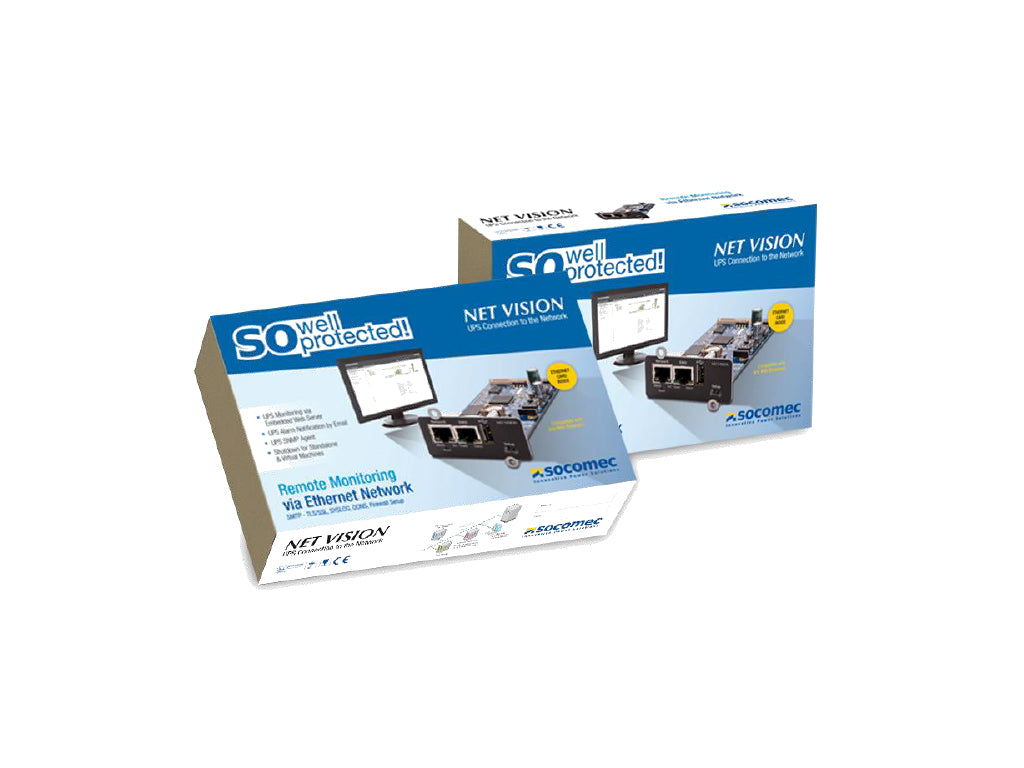 UPS SOCOMEC, WEB/SNMP adapter NET Vision 8 kartica