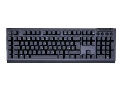 Tipkovnica Razer BlackWidow V4 Pro, rumena stikala, UK SLO g.