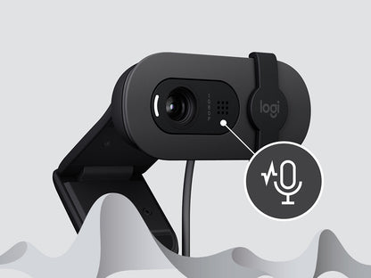 Kamera Logitech Brio 100, grafitna, USB