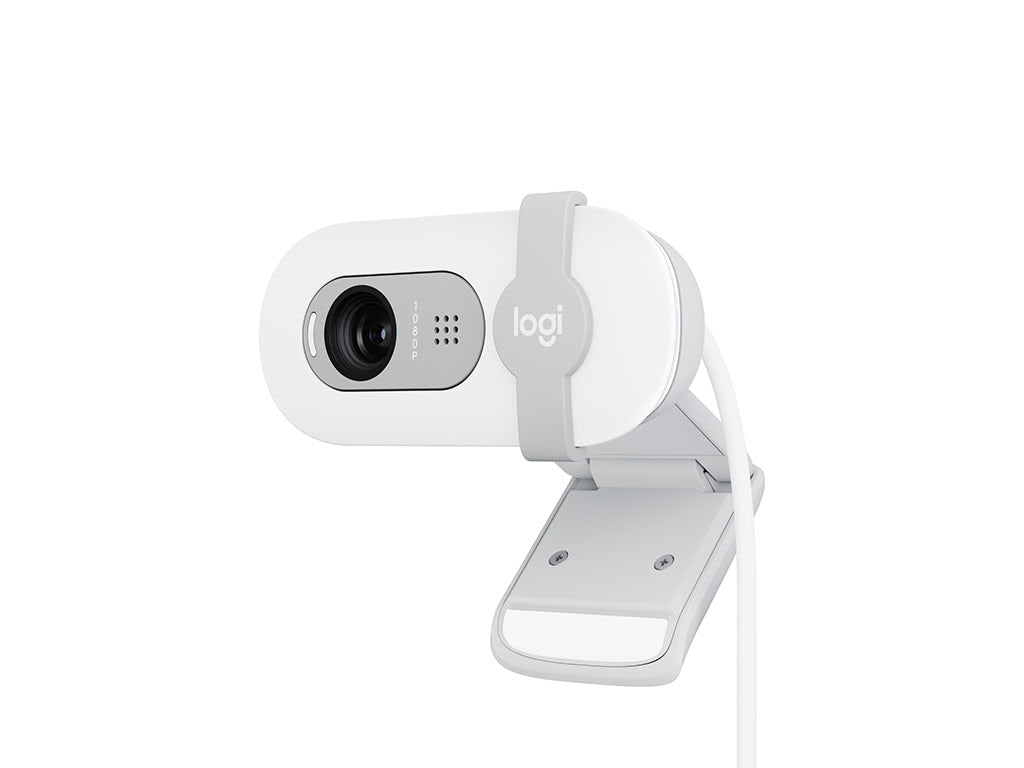 Kamera Logitech Brio 100, bela, USB