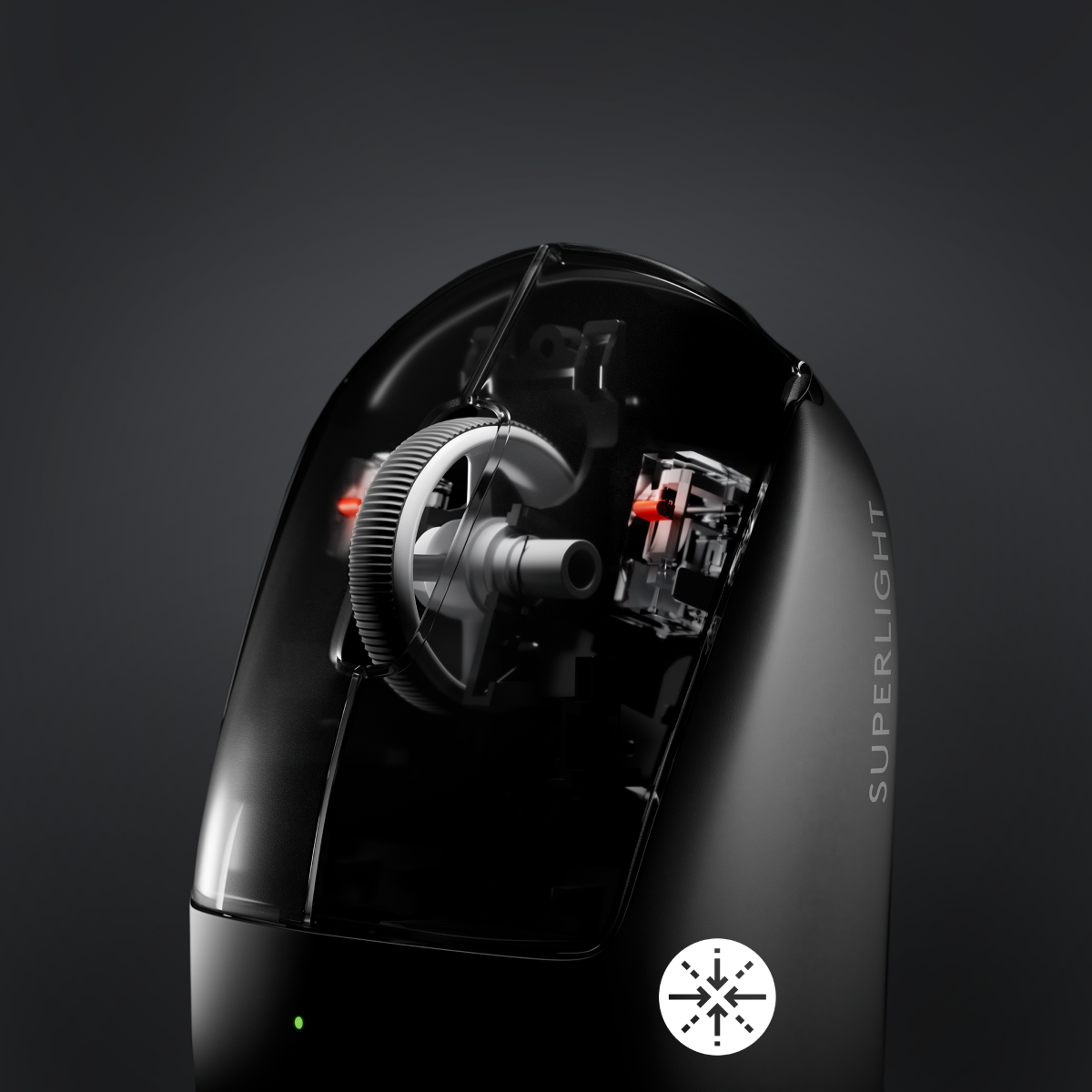 Miška Logitech G PRO X SUPERLIGHT 2 Wireless, bela