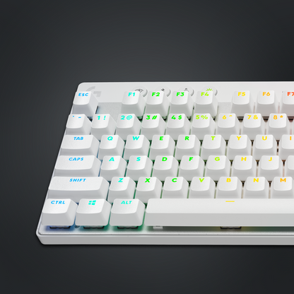 Tipkovnica Logitech G PRO X TKL Brown Tactile, Lightspeed, bela, USB, SLO g.