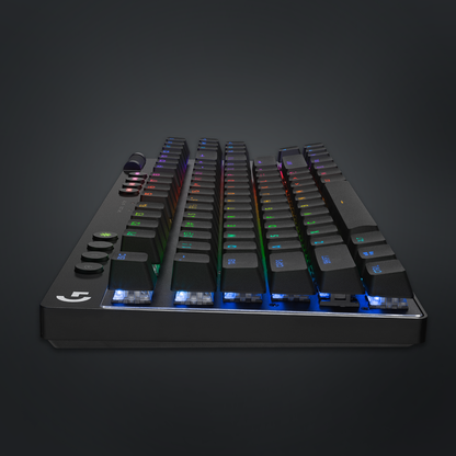 Tipkovnica Logitech G PRO X TKL Brown Tactile, Lightspeed, črna, USB, SLO g.