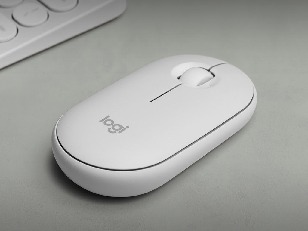 Miška Logitech Pebble 2 M350S Wireless, bela