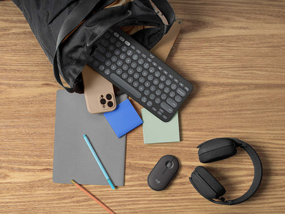 Miška Logitech Pebble 2 M350S Wireless, grafitna