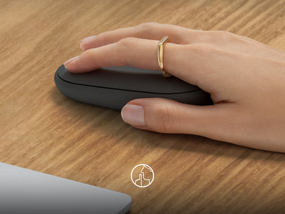 Miška Logitech Pebble 2 M350S Wireless, grafitna