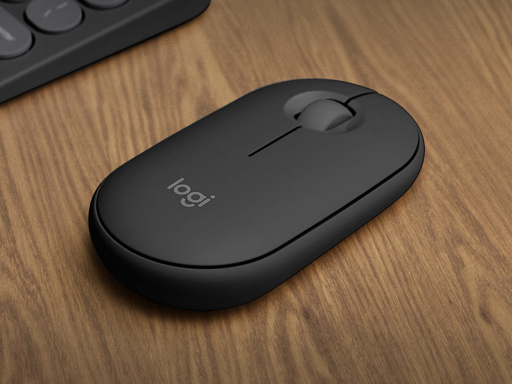 Miška Logitech Pebble 2 M350S Wireless, grafitna