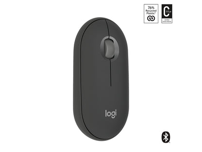 Miška Logitech Pebble 2 M350S Wireless, grafitna