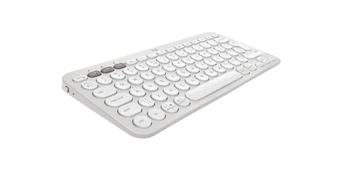 Tipkovnica Logitech Pebble Keys 2 K380s Multi-Device, bela, SLO g.