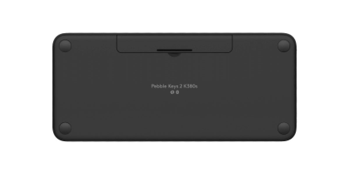 Tipkovnica Logitech Pebble Keys 2 K380s Multi-Device, grafitna, SLO g.