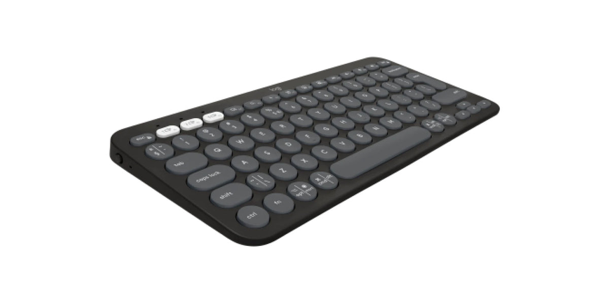 Tipkovnica Logitech Pebble Keys 2 K380s Multi-Device, grafitna, SLO g.
