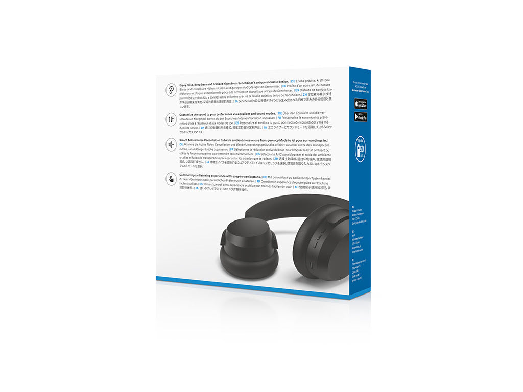 Slušalke Sennheiser ACCENTUM Wireless, ANC, črne