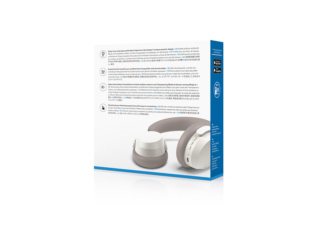 Slušalke Sennheiser ACCENTUM Wireless, ANC, bele