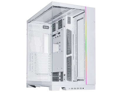 Računalniško ohišje Lian Li O11 Dynamic EVO XL, ATX, Big-Tower, kaljeno steklo, belo