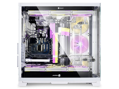 Računalniško ohišje Lian Li O11 Dynamic EVO XL, ATX, Big-Tower, kaljeno steklo, belo