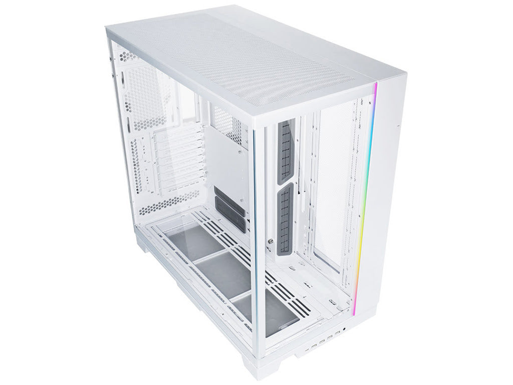 Računalniško ohišje Lian Li O11 Dynamic EVO XL, ATX, Big-Tower, kaljeno steklo, belo