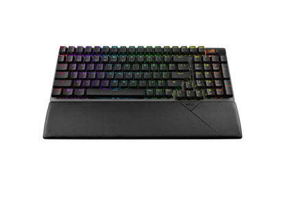 Tipkovnica ASUS ROG Strix Scope II 96 Wireless, ROG NX Snow, PBT, RGB, USB, US
