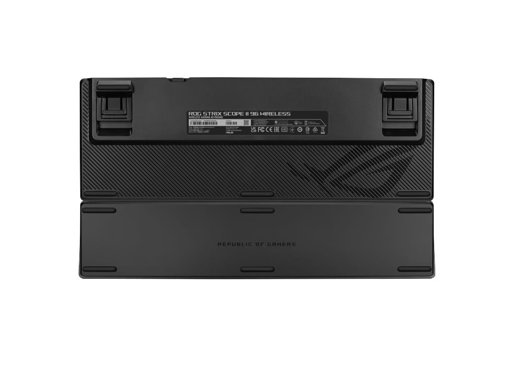 Tipkovnica ASUS ROG Strix Scope II 96 Wireless, ROG NX Snow, PBT, RGB, USB, US