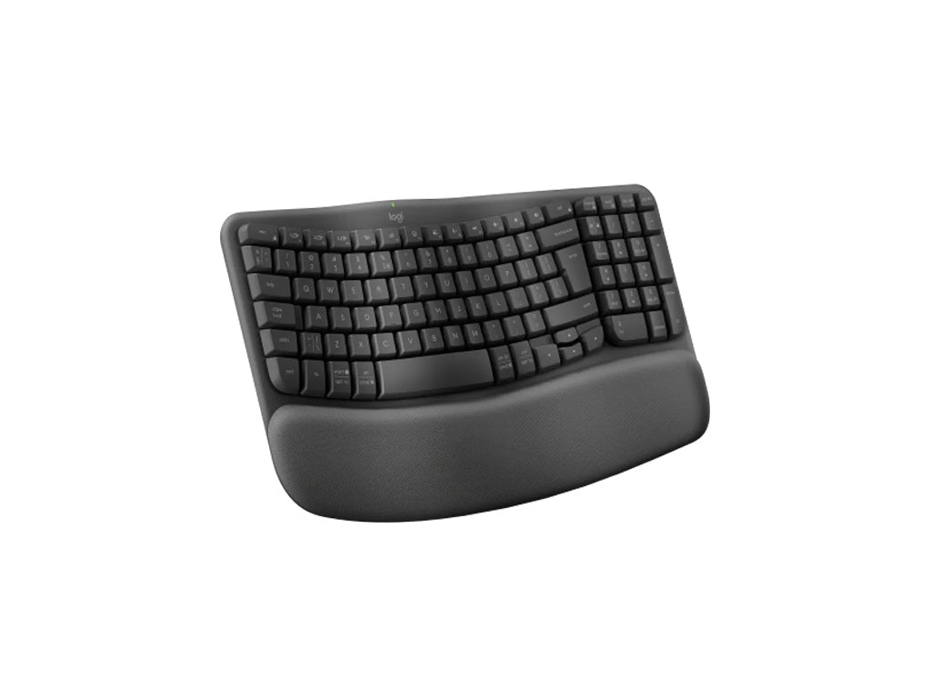 Tipkovnica Logitech Wave Keys Wireless, grafitna, SLO g.