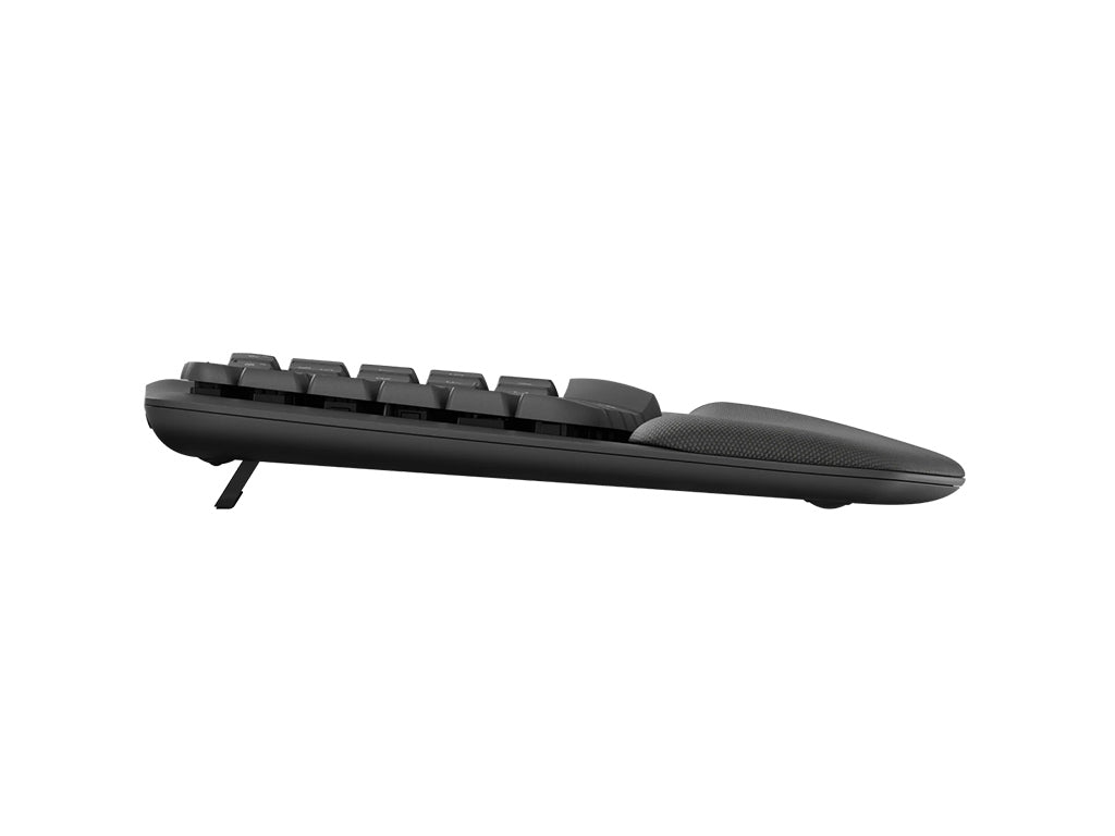 Tipkovnica Logitech Wave Keys Wireless, grafitna, SLO g.