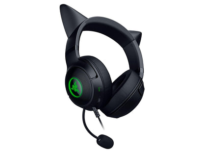 Slušalke Razer Kraken Kitty V2, črne, USB