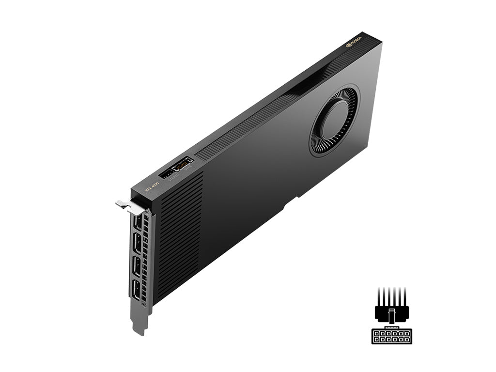 Grafična kartica NVIDIA RTX 4000 Ada Generation, 20GB GDDR6 ECC, PCIe 4.0 x16, 4x DP 1.4a, PNY