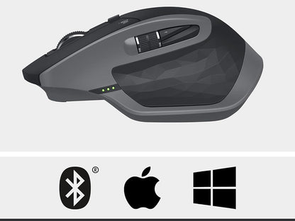 Miška Logitech MX Master 2S, Bluetooth Edition, grafitna