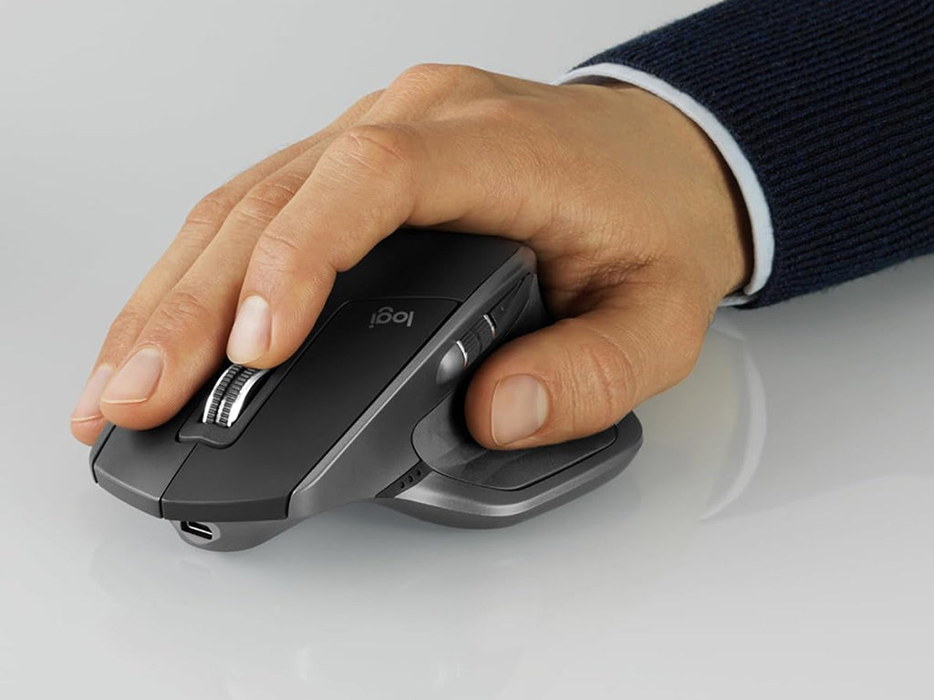 Miška Logitech MX Master 2S, Bluetooth Edition, grafitna